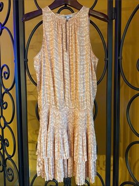 CURRENT AIR Cara Pleated Mini Dress